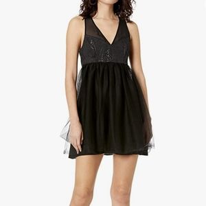 BCBGeneration sleeveless dress with tulle size 2